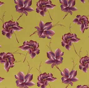 Viscose Lawn - Autumn Flower - END OF BOLT 85cm