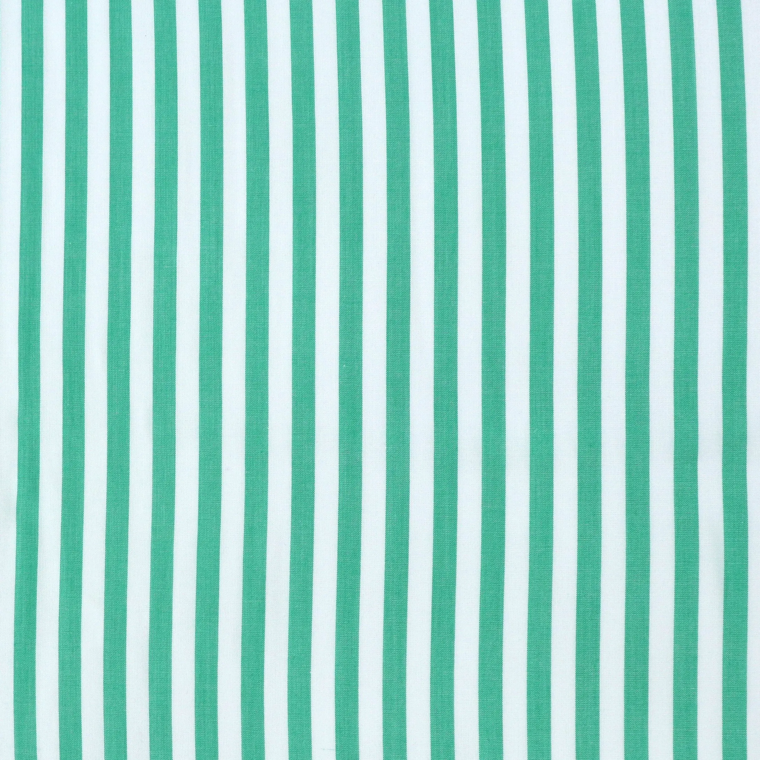 Viscose Lawn - Yarn Dyed Stripe - Apple Green