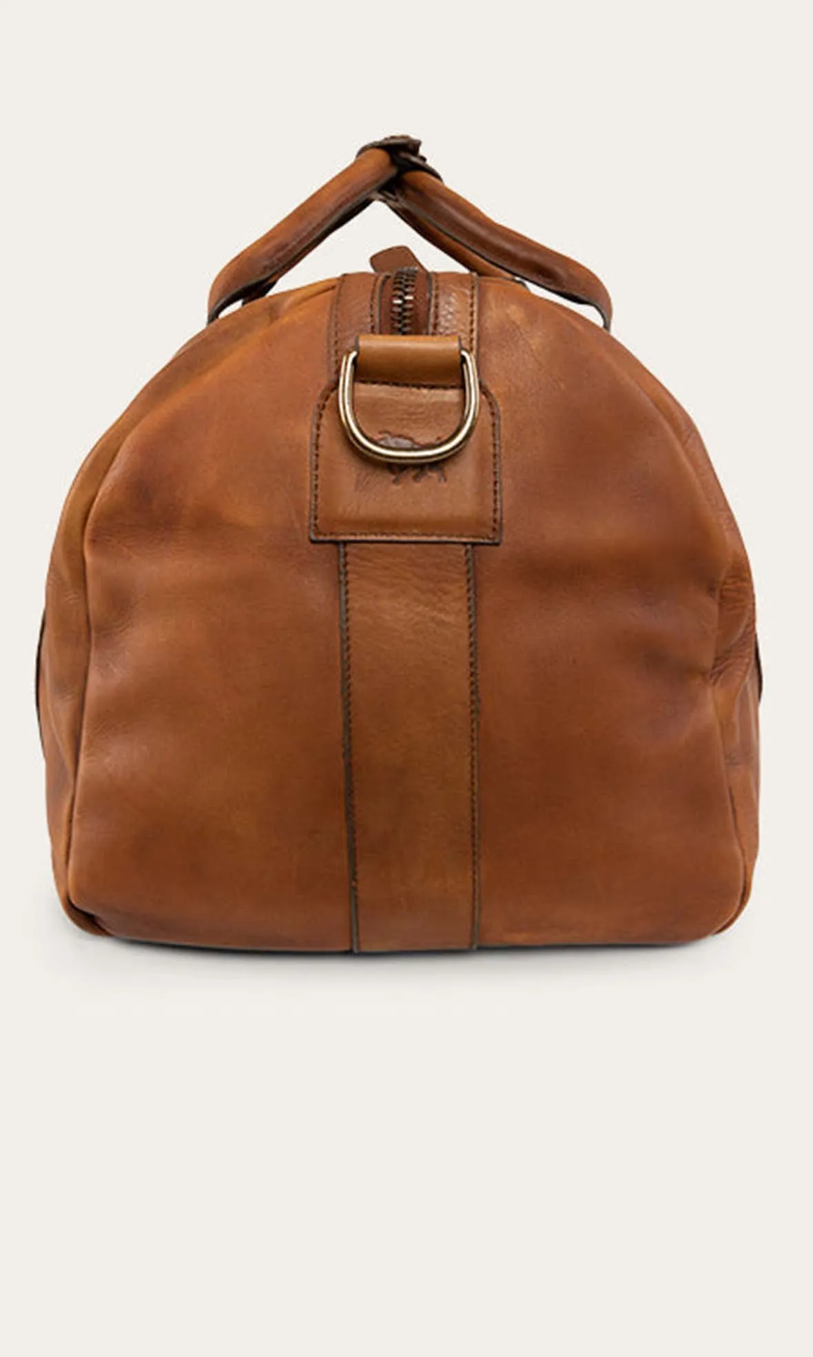 Willare Large Leather Duffle Bourbon