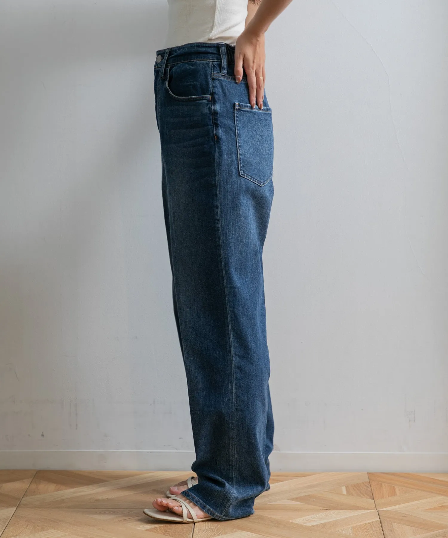 【WOMEN】Healthy denim Nuts Dark Used