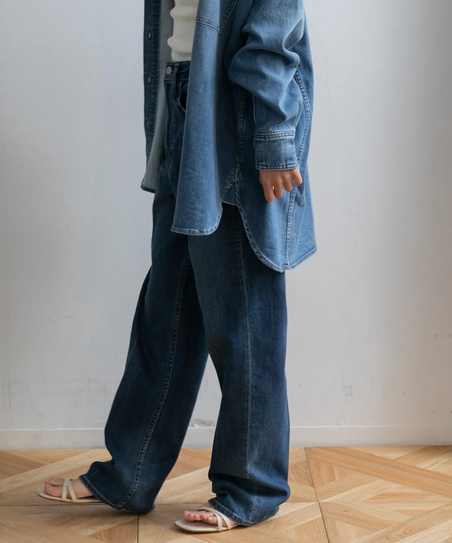 【WOMEN】Healthy denim Nuts Dark Used