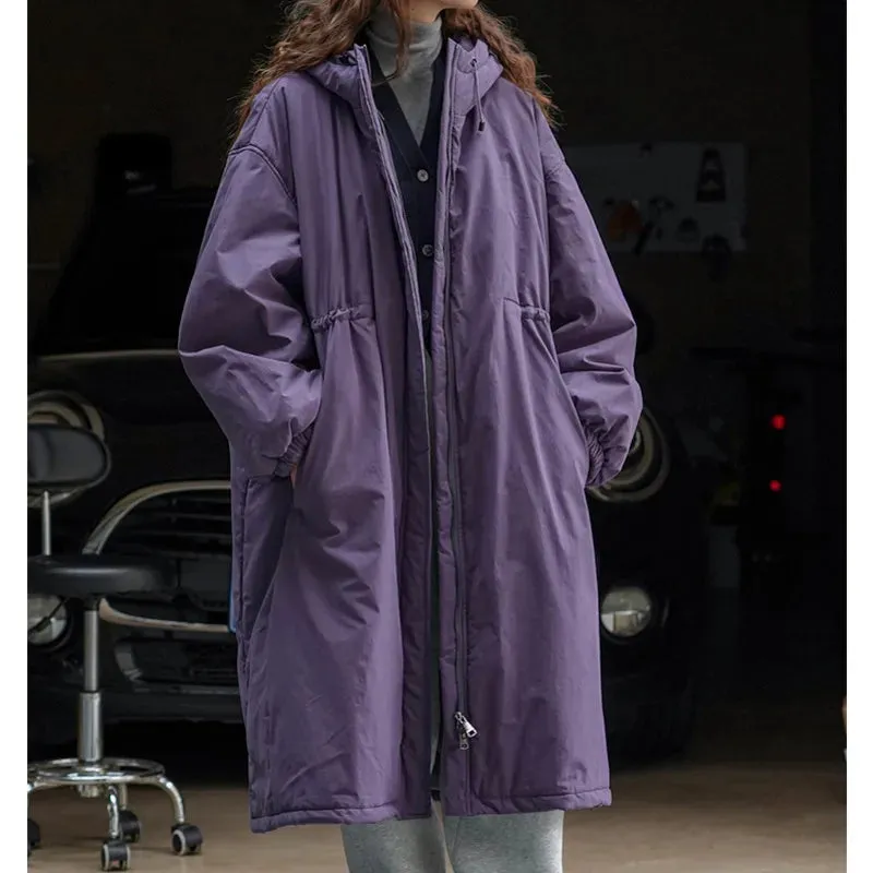 Women's Cozy Oversized Hooded Parka Jacket