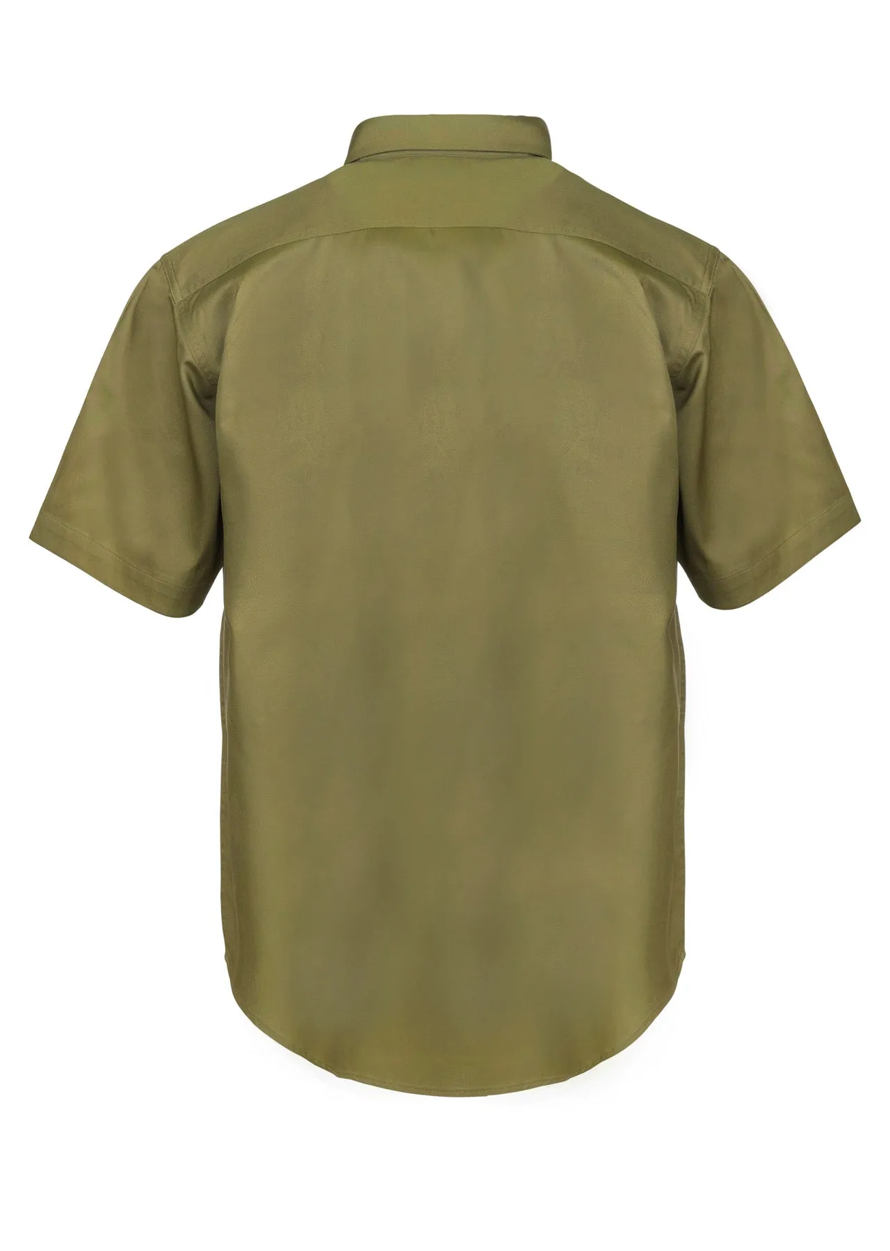 WS3021 SHORT SLEEVE COTTON DRILL SHIRT